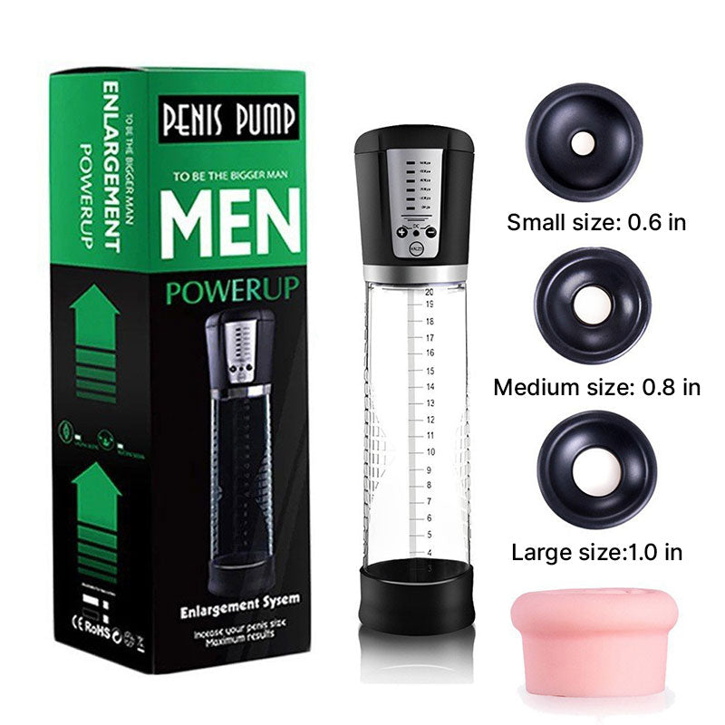 Wondebliss Male Electric Erection Aid multi-size rings set