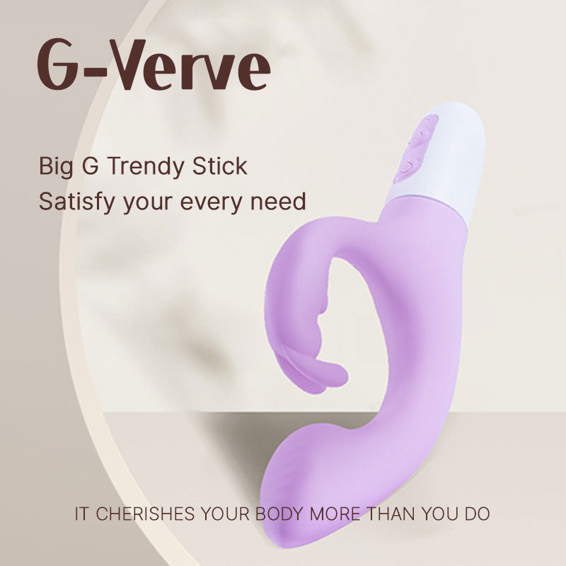 WONDEBLISS G-Verve dual stimulation vibrator main product photo