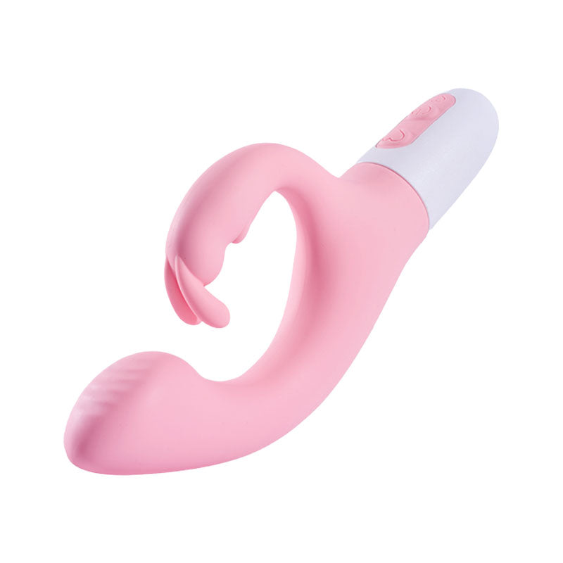 WONDEBLISS G-Verve dual stimulation vibrator pink color main product photo