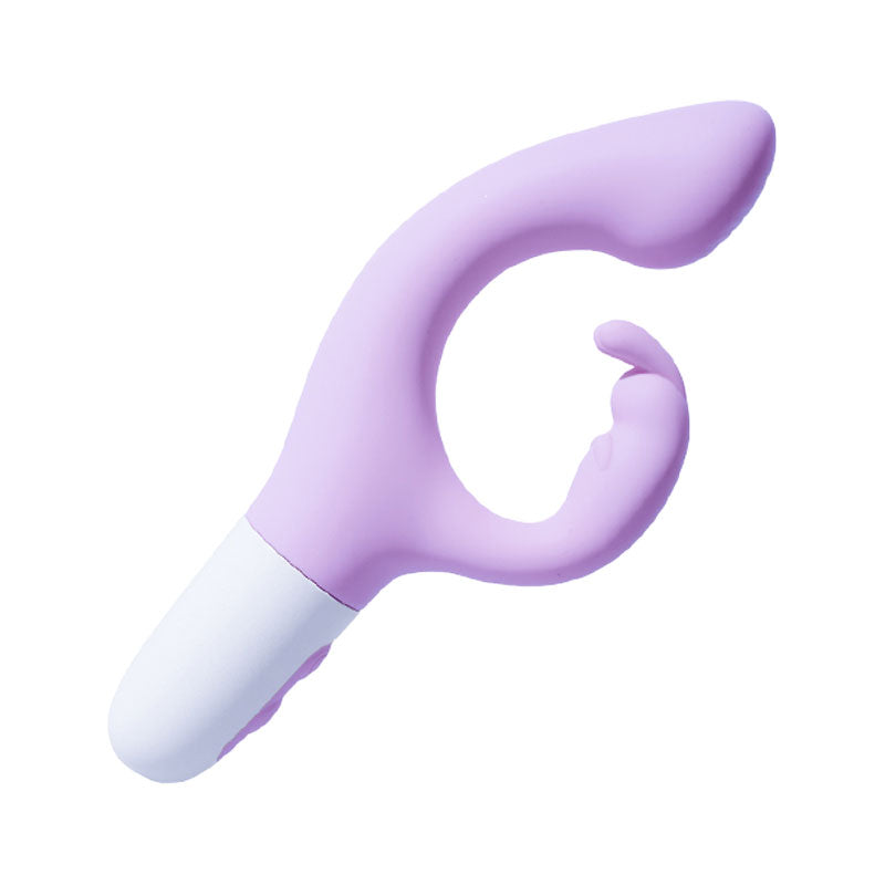 WONDEBLISS G-Verve dual stimulation vibrator purple color main product photo