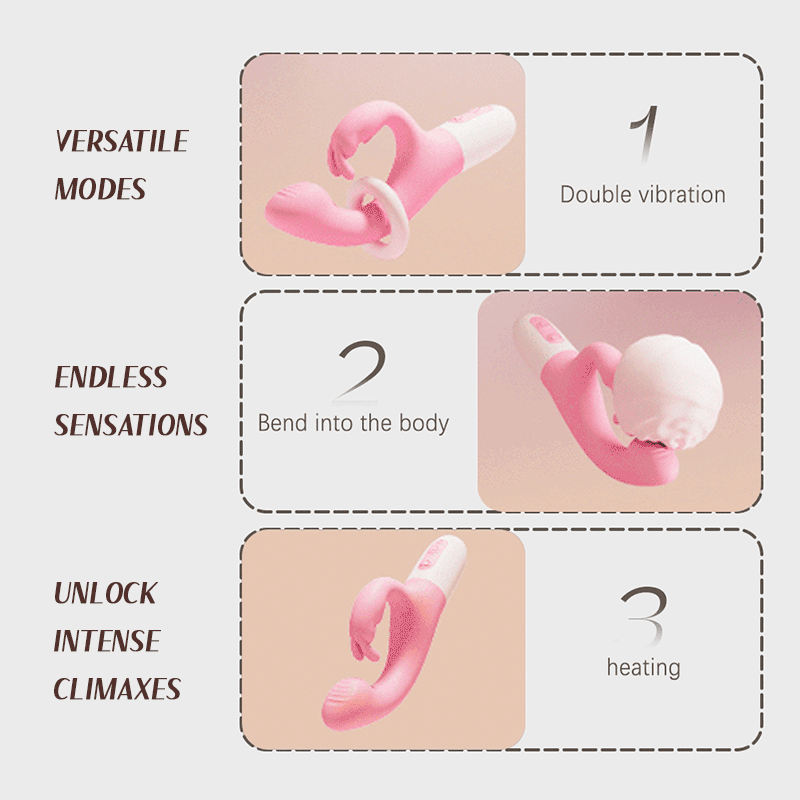 WONDEBLISS G-Verve vibrator dual stimulation gameplay demonstration GIF