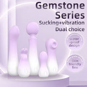 Gemstone Series Vibrators, Bullet / Rabbit / G-Spot / AV Wand / Suction