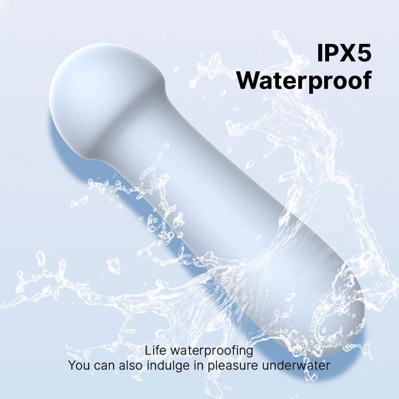 WONDEBLISS Gigi Rabbit vibrator IPX5 waterproof splash-proof test