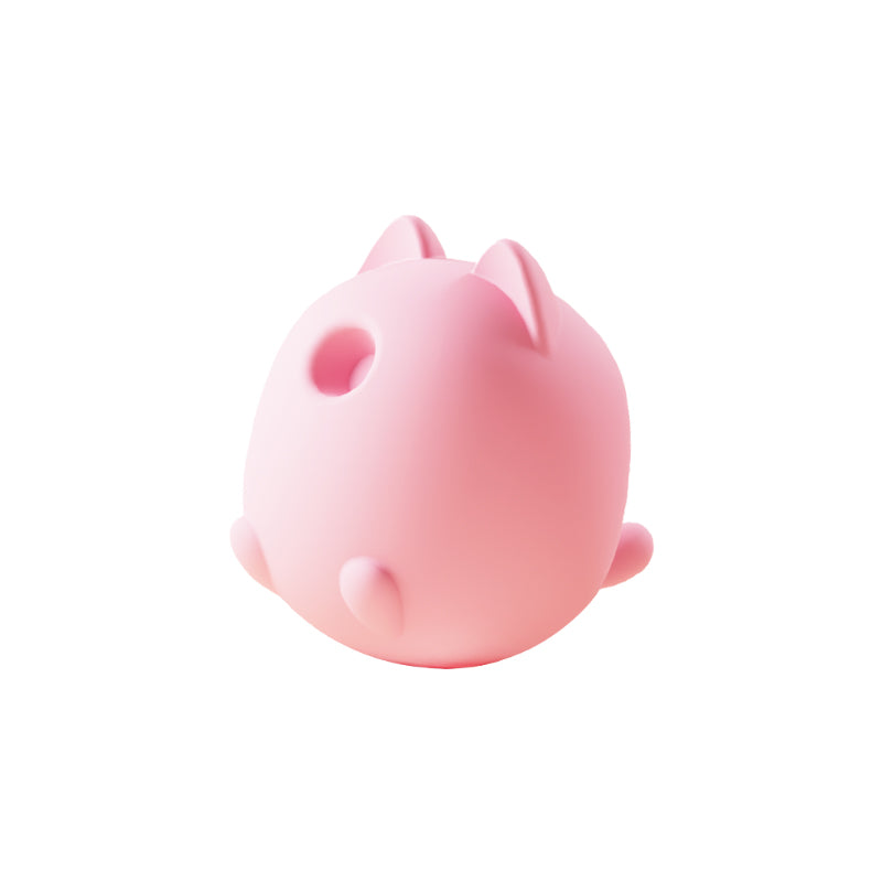 WONDEBLISS Hakimi cat-shaped suction vibrator pink color main product photo