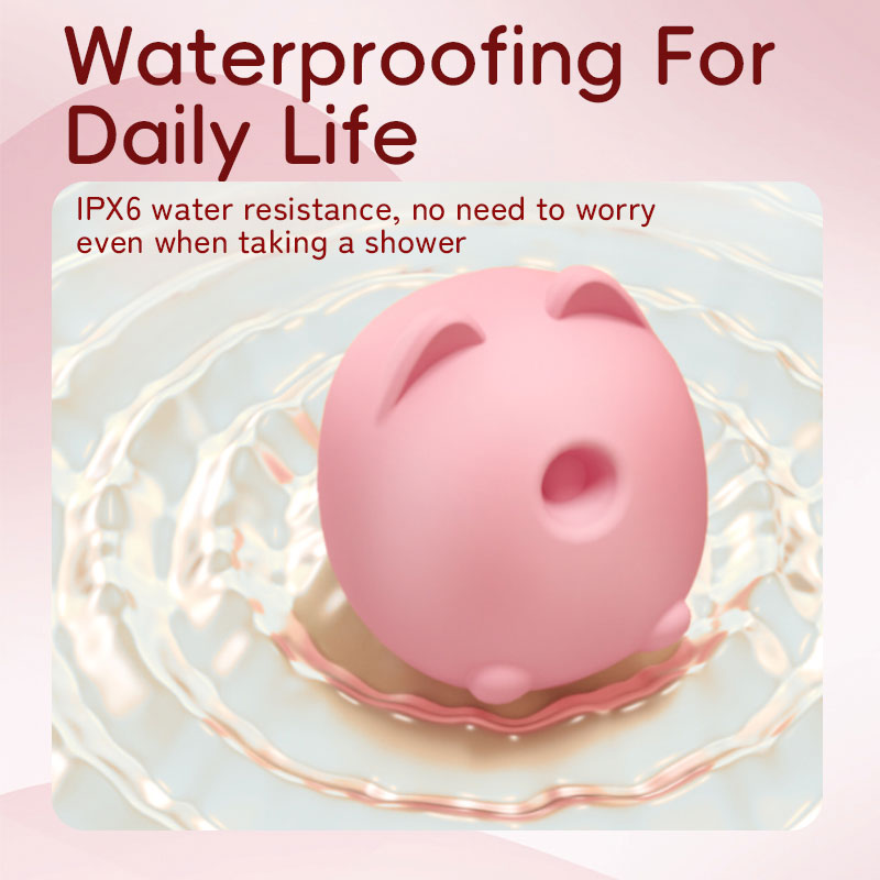 WONDEBLISS Hakimi cat-shaped vibrator IPX6 waterproof splash-proof test