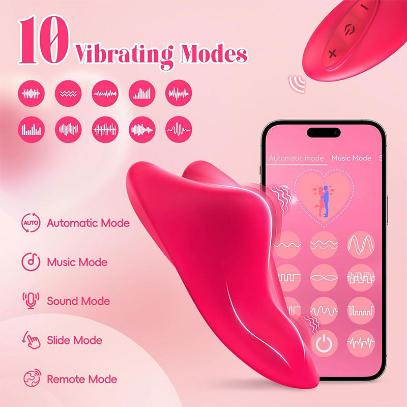 WONDEBLISS Heartbeat wearable massager 10 vibration modes overview