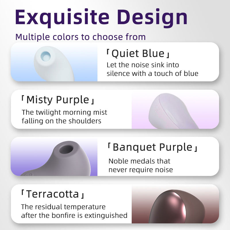 WONDEBLISS Kaka headphone-shaped vibrator 4 colorways design comparison