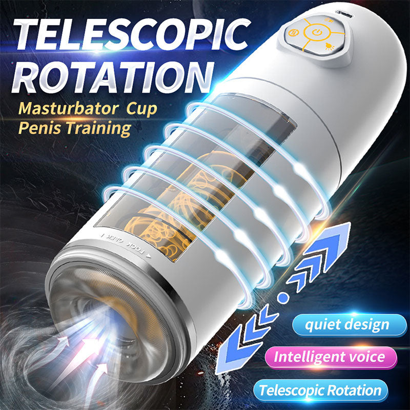 WONDEBLISS Light Show masturbator quiet design under 50dB