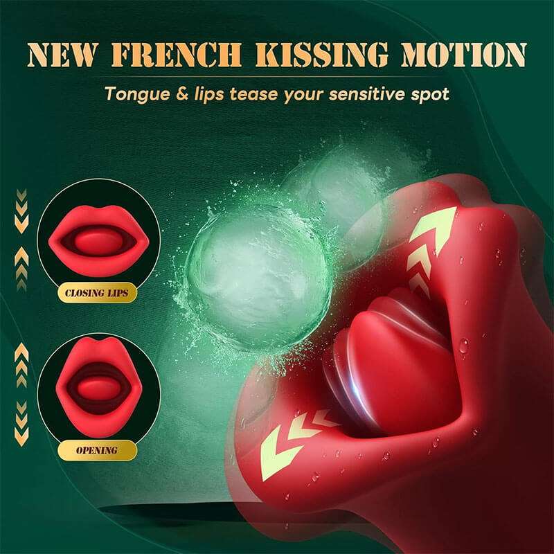 WONDEBLISS Rose Muncher Soft Licking Mode Function Display