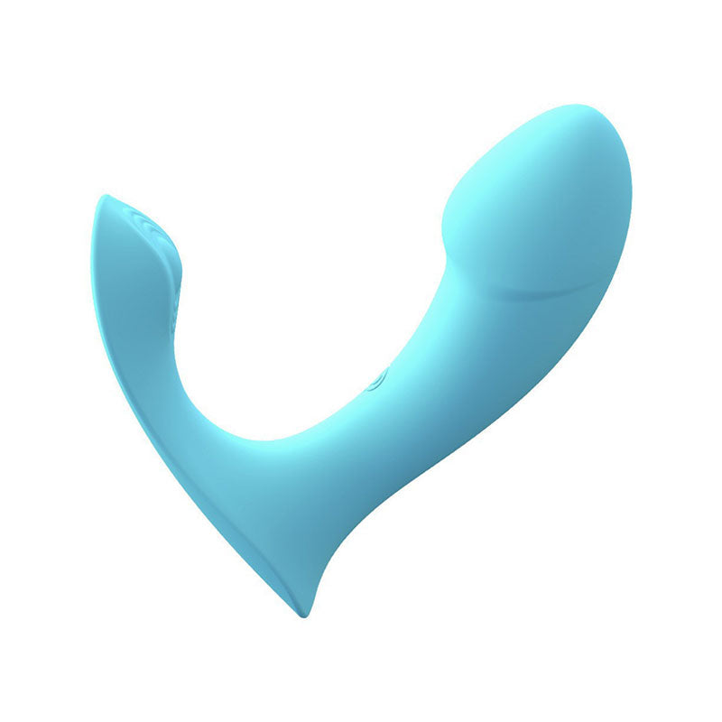 WONDEBLISS Little AI wearable vibrator blue color detail photo