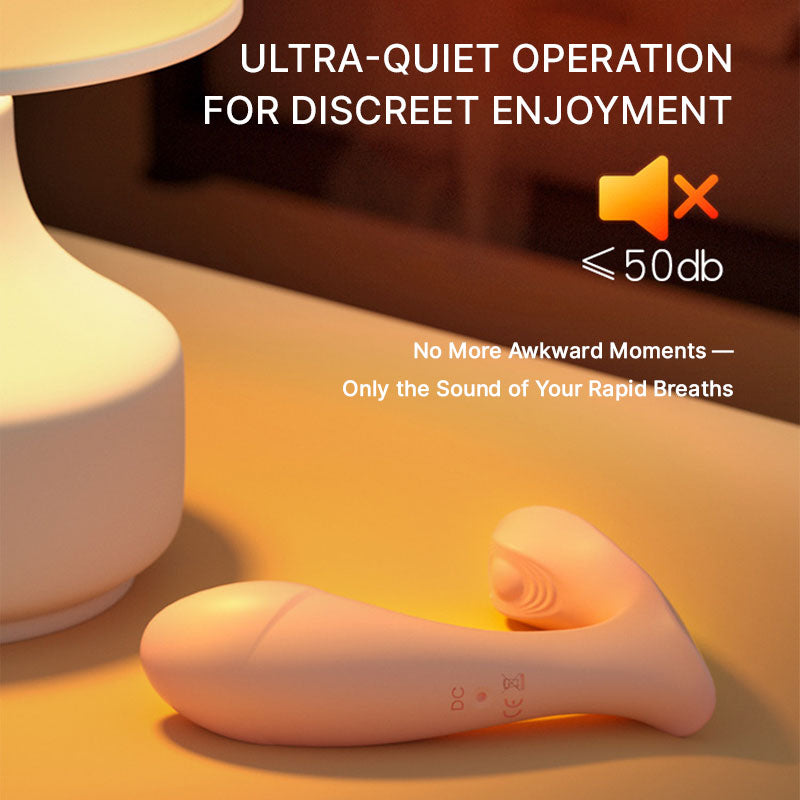 WONDEBLISS Little AI wearable vibrator whisper-quiet below 50dB motor demonstration