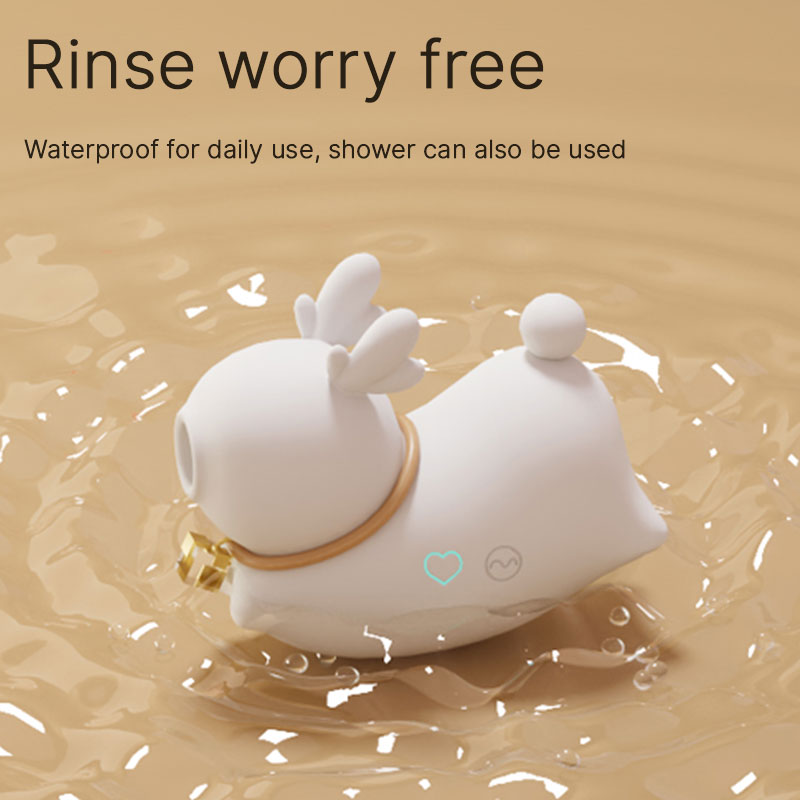 WONDEBLISS Lu Yao deer-shaped vibrator IPX6 waterproof splash-proof test