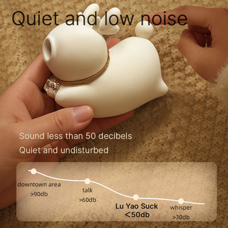 WONDEBLISS Lu Yao deer-shaped vibrator whisper-quiet below 50dB motor demonstration