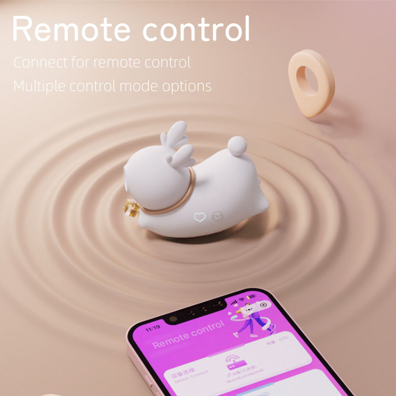 WONDEBLISS Lu Yao deer-shaped vibrator wireless remote control demonstration