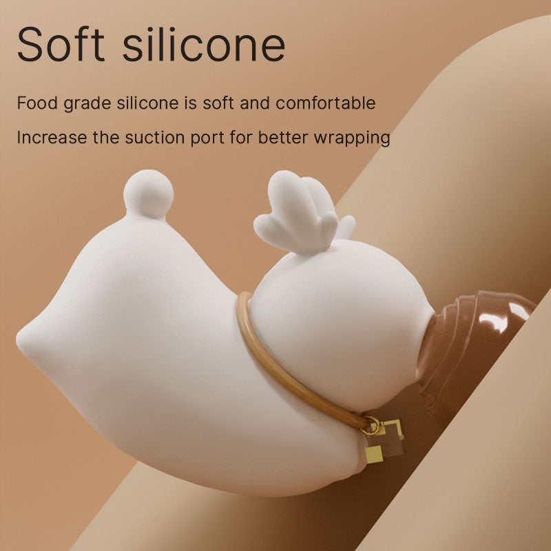 WONDEBLISS Lu Yao deer-shaped vibrator soft silicone texture detail