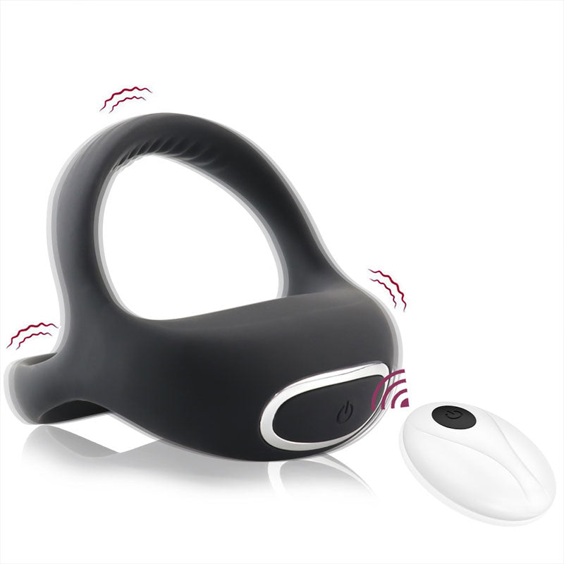WONDEBLISS Luya vibrating cock ring remote control version main product photo