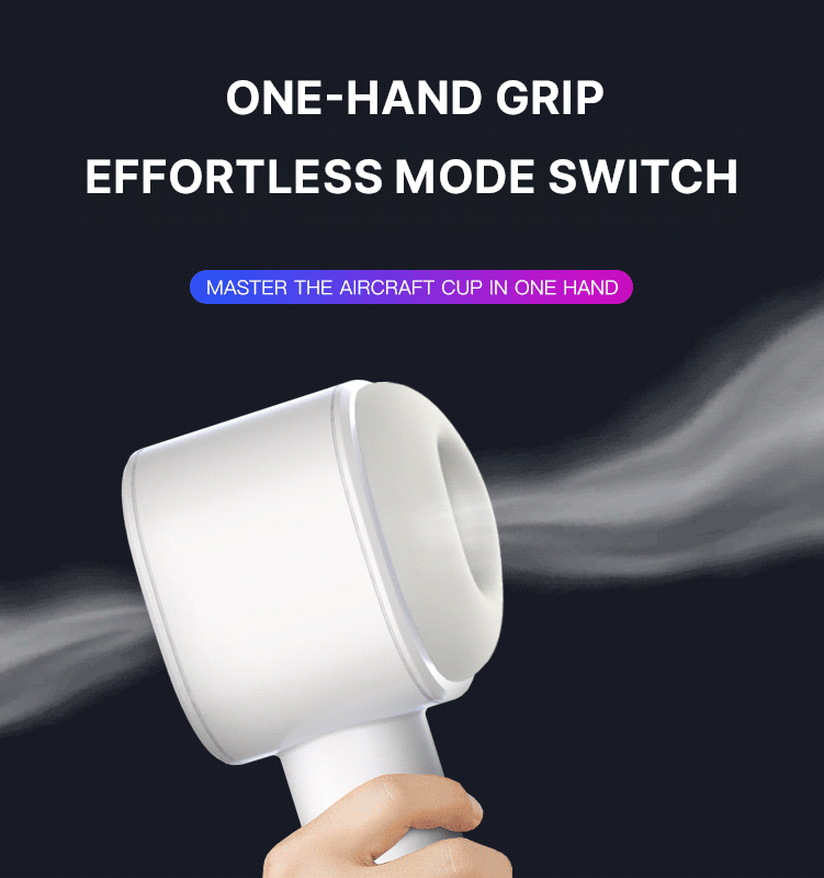 WONDEBLISS M60 Masturbator One-Hand Grip