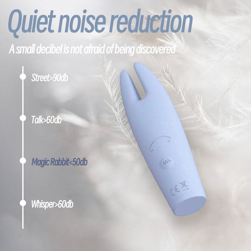 WONDEBLISS Magic Rabbit vibrator whisper-quiet below 50dB motor demonstration