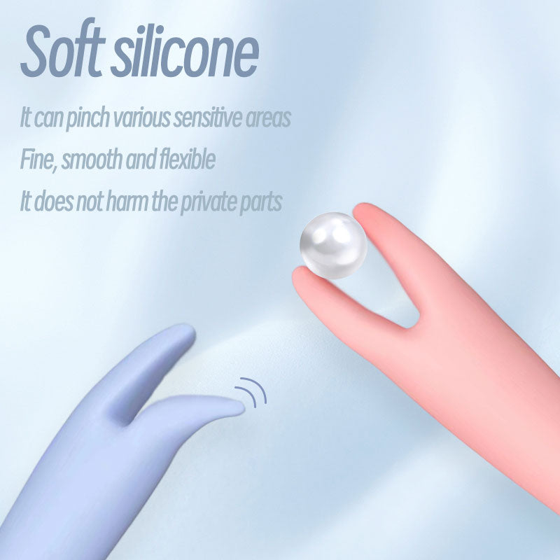 WONDEBLISS Magic Rabbit vibrator food-grade silicone texture detail