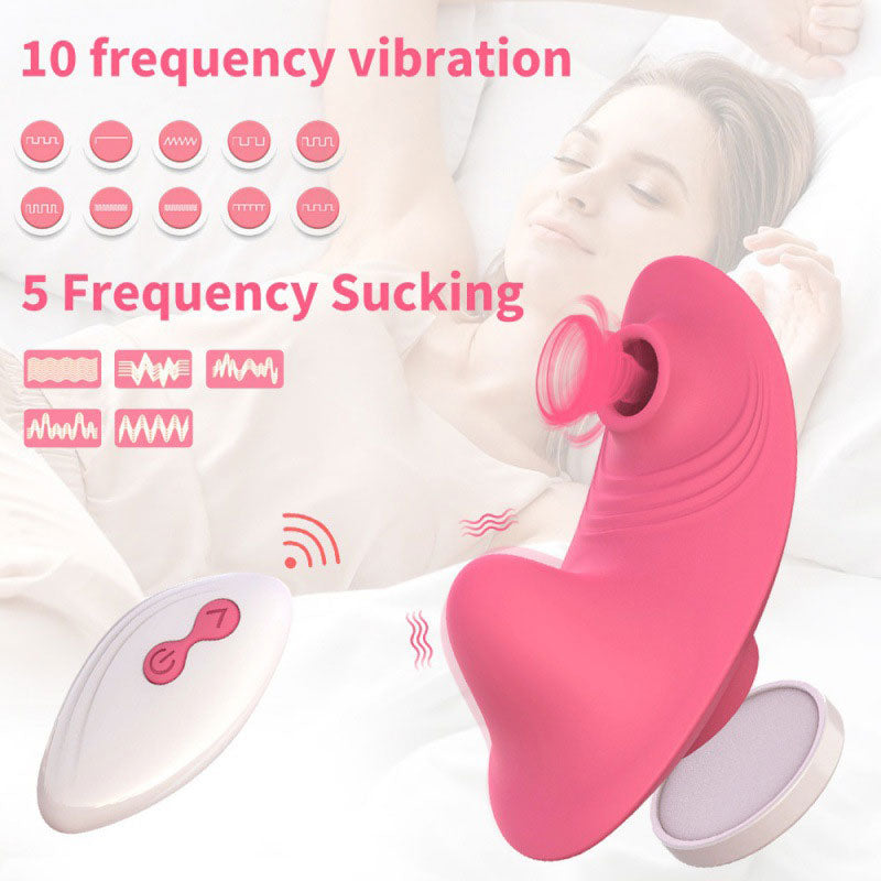 WONDEBLISS Magnetic Wearable massager 10 vibration modes and 5 suction modes overview