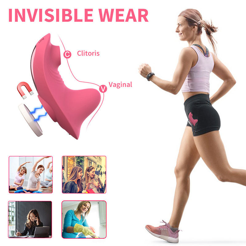 WONDEBLISS Magnetic Wearable massager G-spot and clitoral dual stimulation design