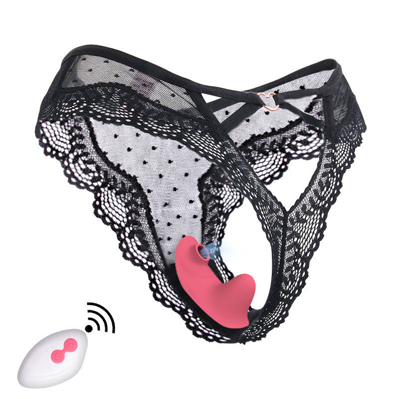 WONDEBLISS Magnetic Wearable massager front wear demonstration magnetic discreet fit