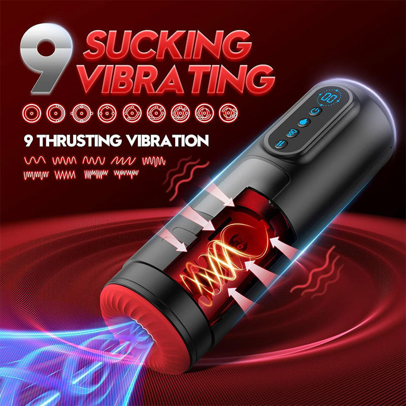 WONDEBLISS MAX Jet Cup 9 suction modes demonstration