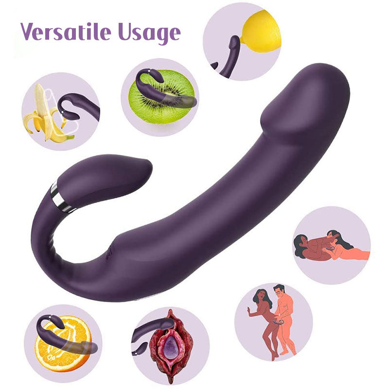 WONDEBLISS Medusa C-shaped vibrator versatile usage positions detail