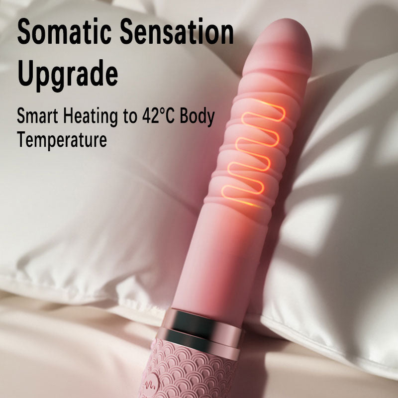 WONDEBLISS Meitao G-spot vibrator 42 degree Celsius smart heating temperature display