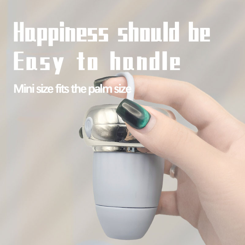 WONDEBLISS Mini Acorn clitoral stimulator compact portable size comparison