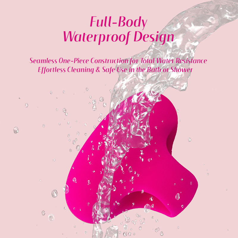WONDEBLISS Mini Finger Dancer finger vibrator IPX7 waterproof submersion test