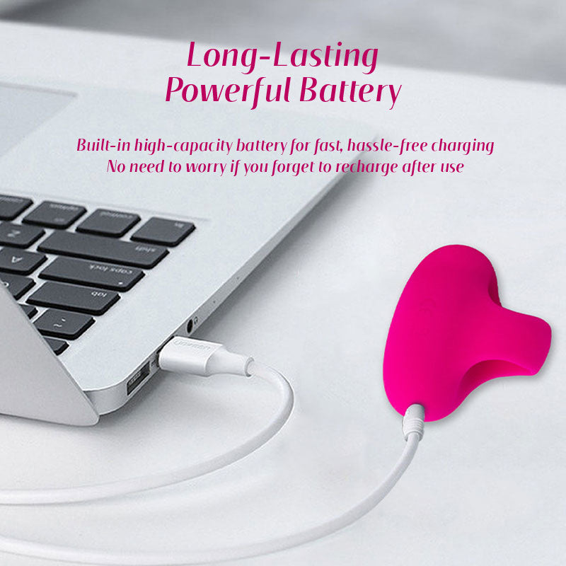 WONDEBLISS Mini Finger Dancer finger vibrator USB charging cable detail