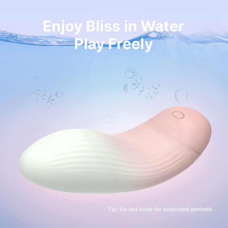 WONDEBLISS Mini Wearable clitoral vibrator IPX6 waterproof splash-proof test