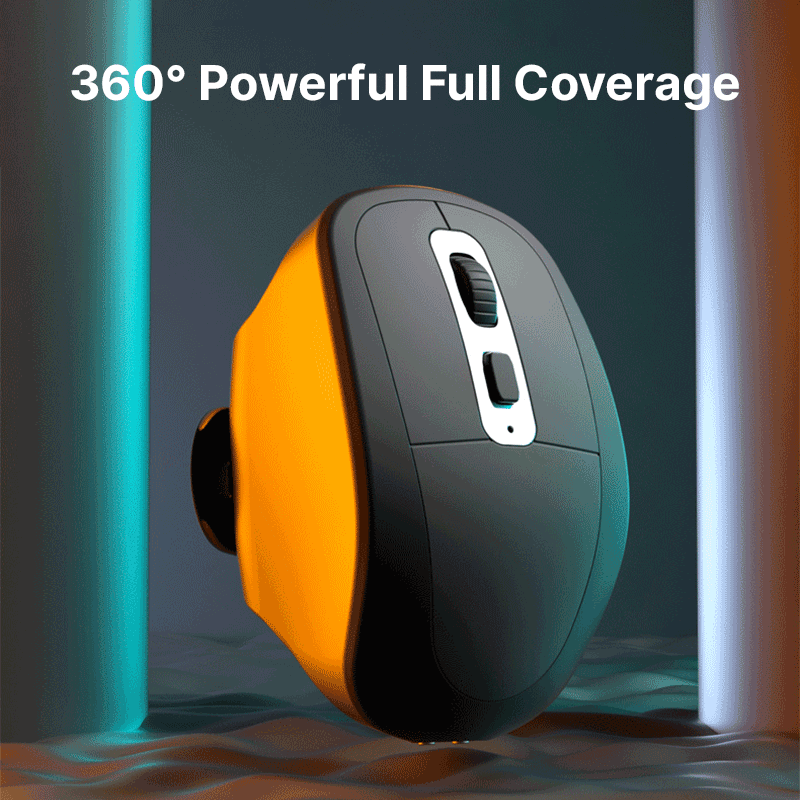 Wondebliss Mouse Massager 360 degree wrap design animation