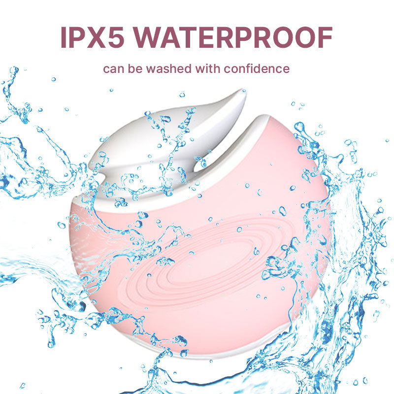 WONDEBLISS Naomi Series clitoral vibrator IPX5 waterproof splash-proof test