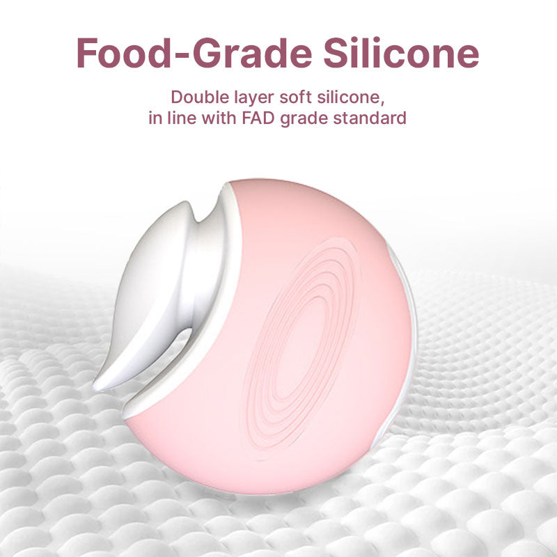 WONDEBLISS Naomi Series clitoral vibrator food-grade silicone texture detail