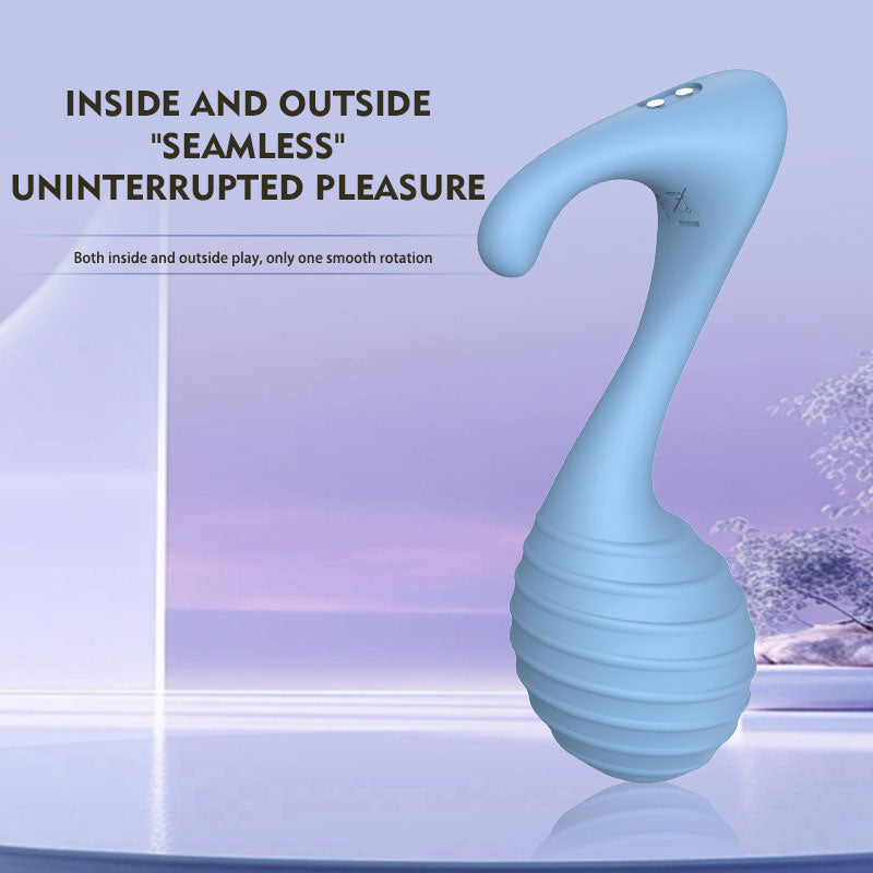 WONDEBLISS Note clitoral vibrator food-grade silicone texture detail