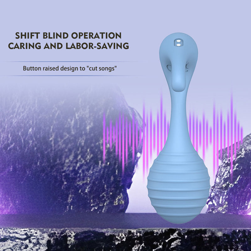 WONDEBLISS Note clitoral vibrator ultra-light weight detail