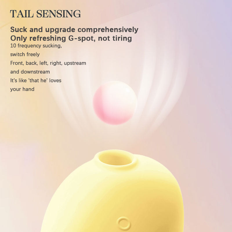 WONDEBLISS ODO Bird clitoral stimulator tail sensing control demonstration