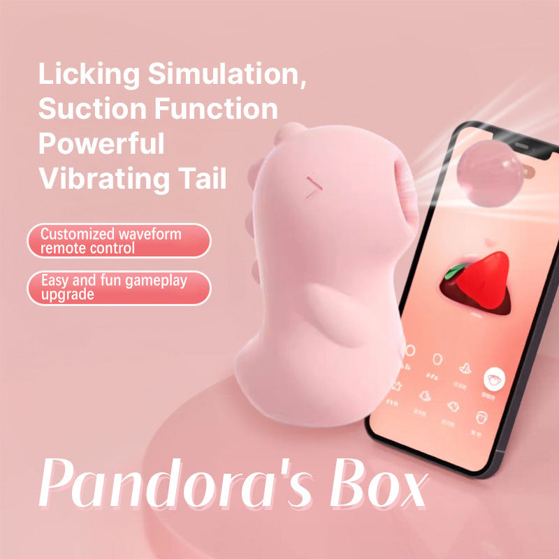 WONDEBLISS Pandora's Box clitoral stimulator licking simulation function demonstration
