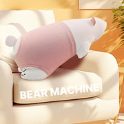 Wondebliss Plush Animal Massager – White Bear Style