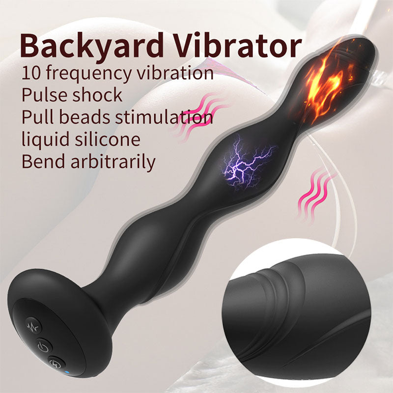 WONDEBLISS prostate massager 10 vibration modes chart