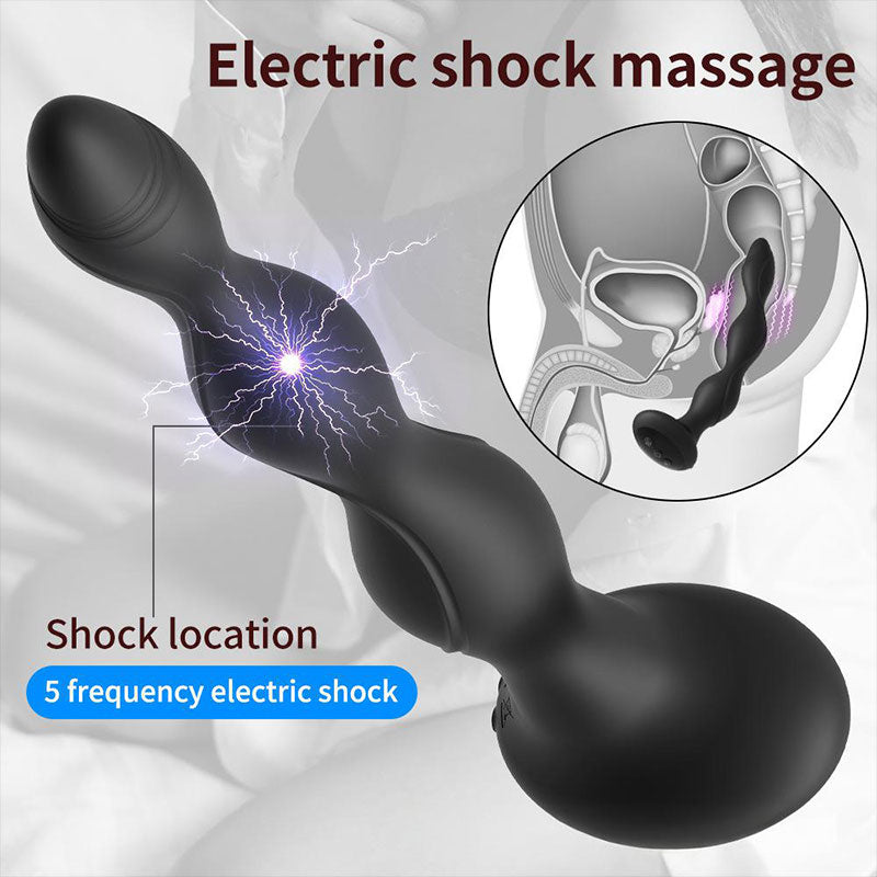 WONDEBLISS prostate massager 5 gentle electric stimulation modes