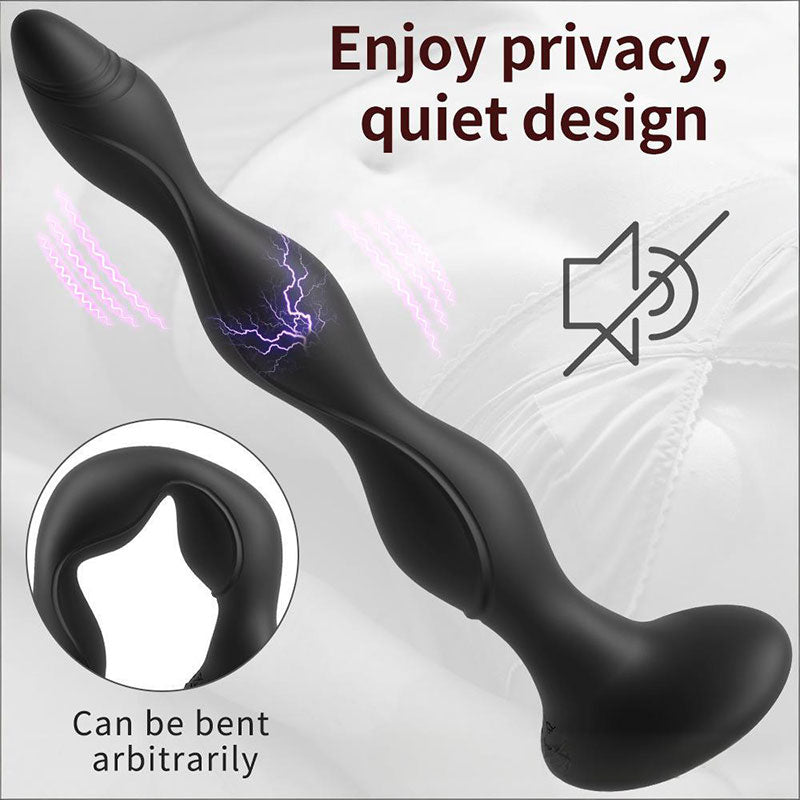 WONDEBLISS prostate massager quiet whisper design