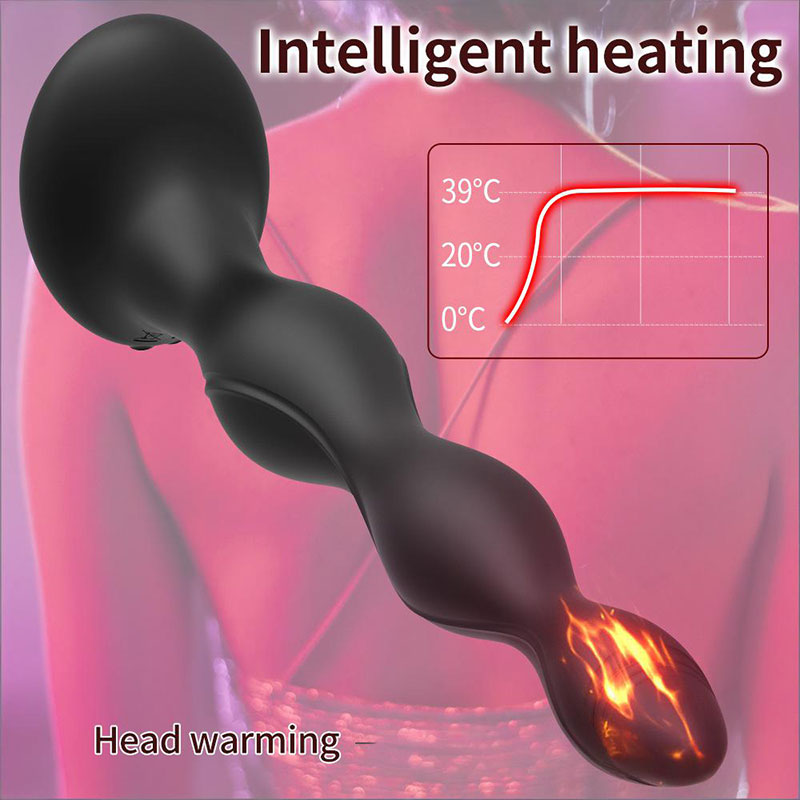 WONDEBLISS prostate massager smart heating feature