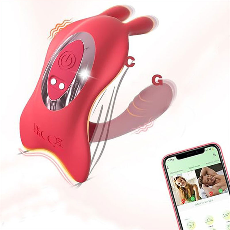 WONDEBLISS Rabbit Vibrator – Smartphone APP Remote Control