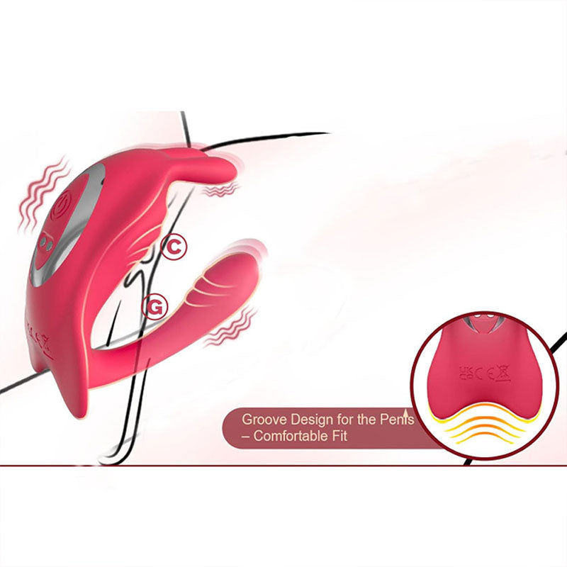 WONDEBLISS Rabbit Vibrator – G-Spot & Clitoral Dual Stimulation