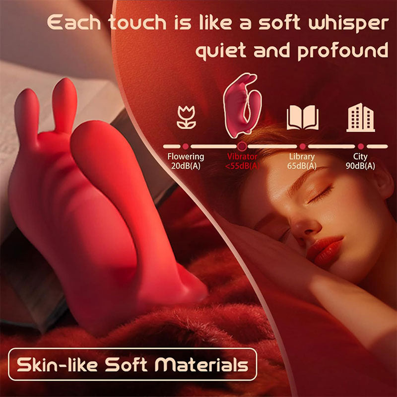 WONDEBLISS Rabbit Wearable Vibrator – Whisper-Quiet Silent Motor