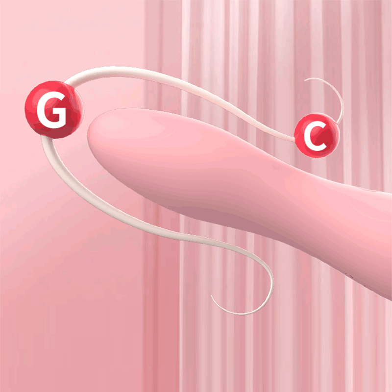 WONDEBLISS Rainbow AV wand G-spot and C-spot dual stimulation demonstration