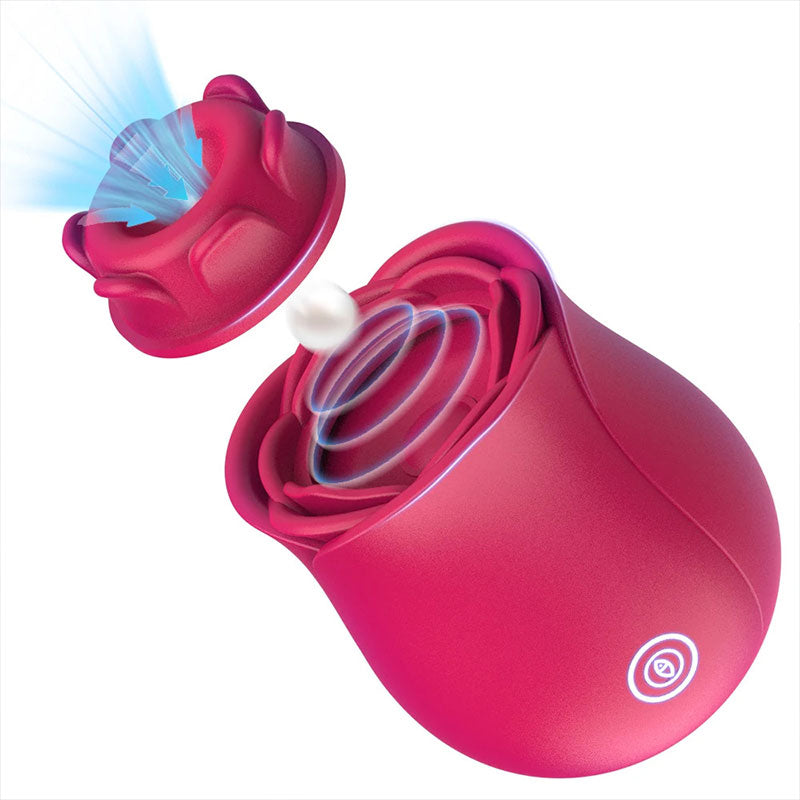Wondebliss Rose 2-in-1 Removable Magnetic Head - Easy Detach for Cleaning